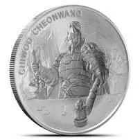 South Korean Silver Coin