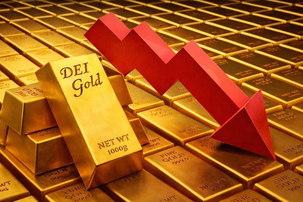 Why Gold Is Falling Despite Market Panic