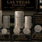"Palladium bars and coins compared to platinum for precious metals investment in Las Vegas"