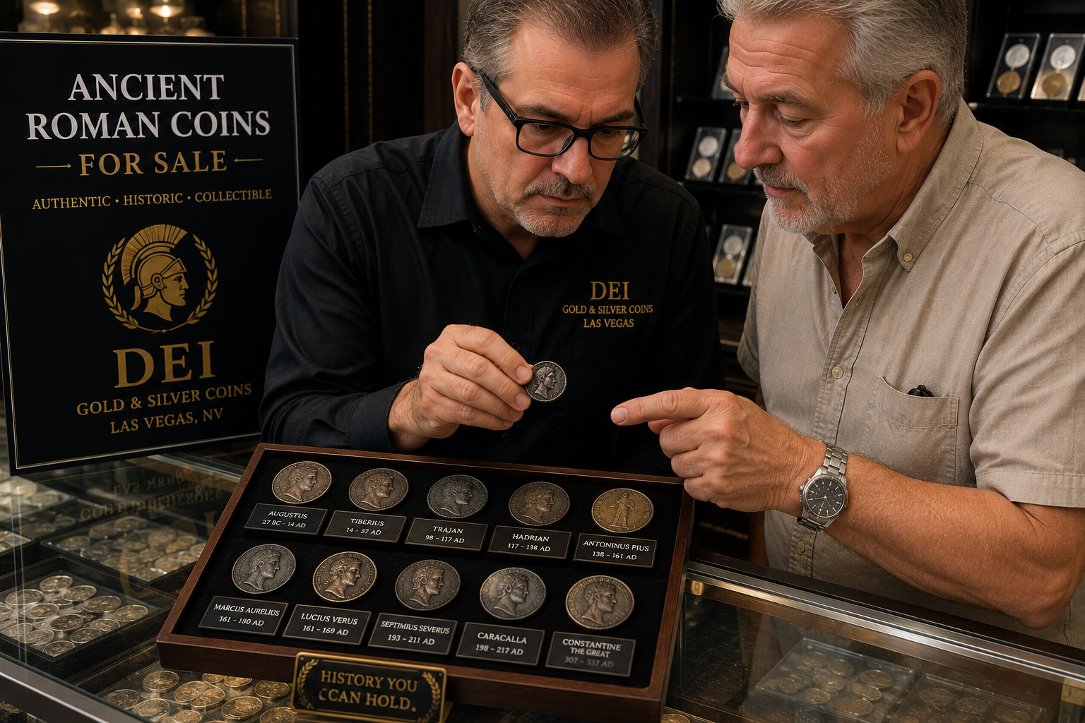 Ancient Roman Coins for Sale: A Beginner’s Guide
