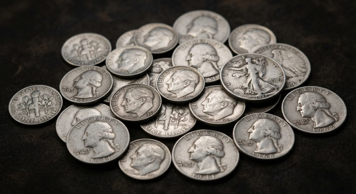 90% Junk Silver Melt Value Explained: What Old US Silver Coins Are Really Worth